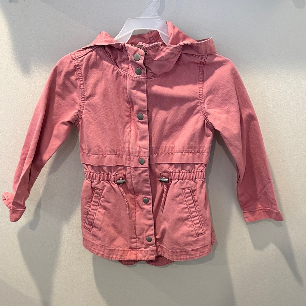 Old Navy Dusty Rose Hooded Jacket